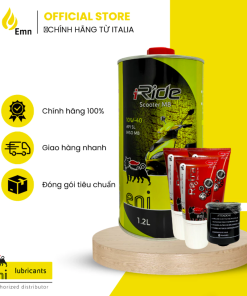 Eni Scooter 10W40 + 3 Lọc nhớt Vespa chuyên dụng